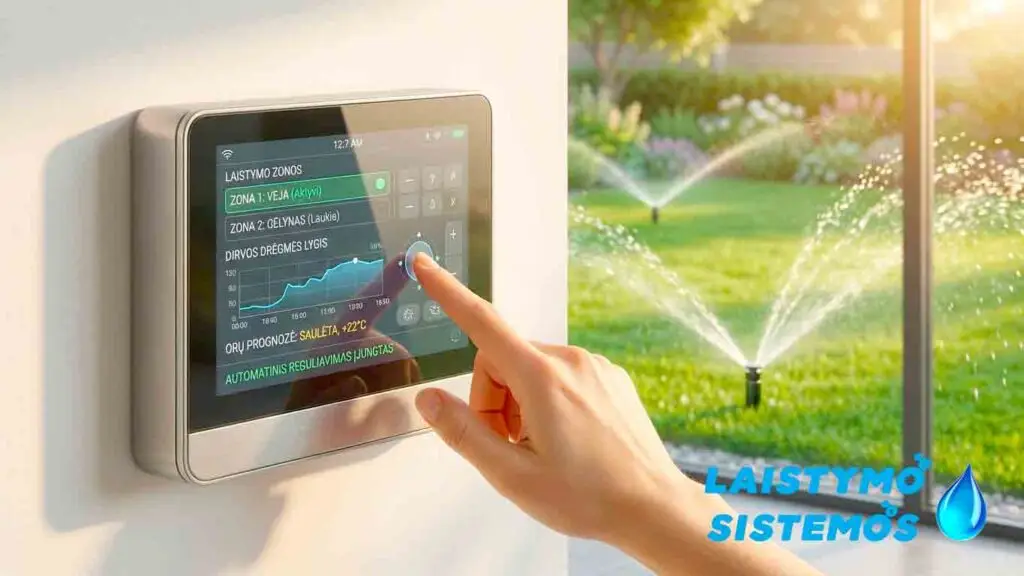 laistymo sistemos valdikliai