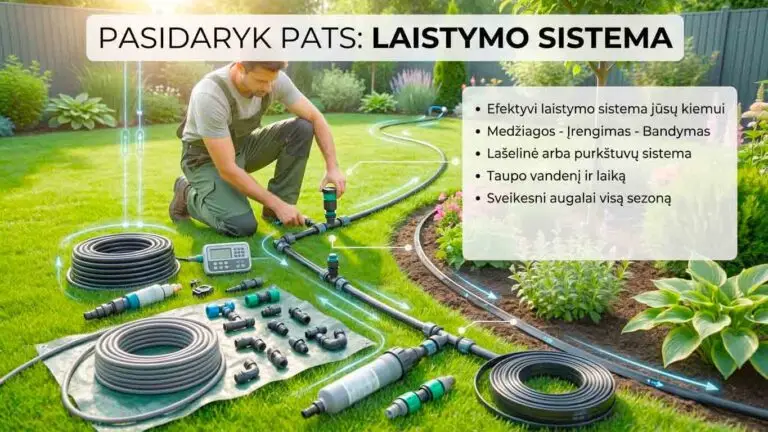 pasidaryk pats laistymo sistema