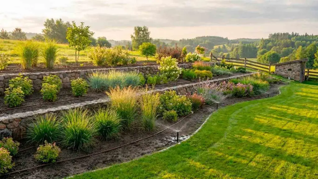 Efektyvus laistymas nuolydyje